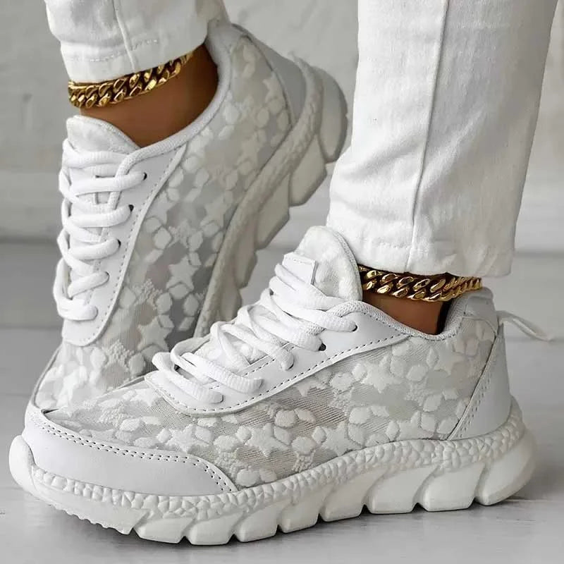 Baskets Femme en Maille Respirante avec Semelle Rembourrée 2