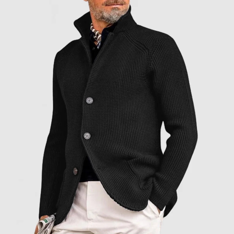 Cardigan en laine pour homme élégant et moderne 1