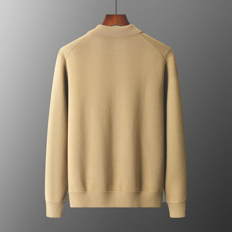 Cardigan en laine pour homme en tricot doux et durable 3