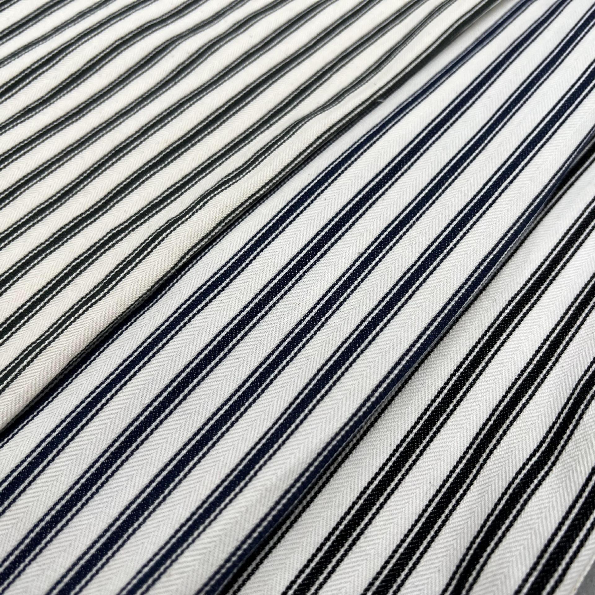 Chemise à rayures homme en mélange de tissus, coupe décontractée 5