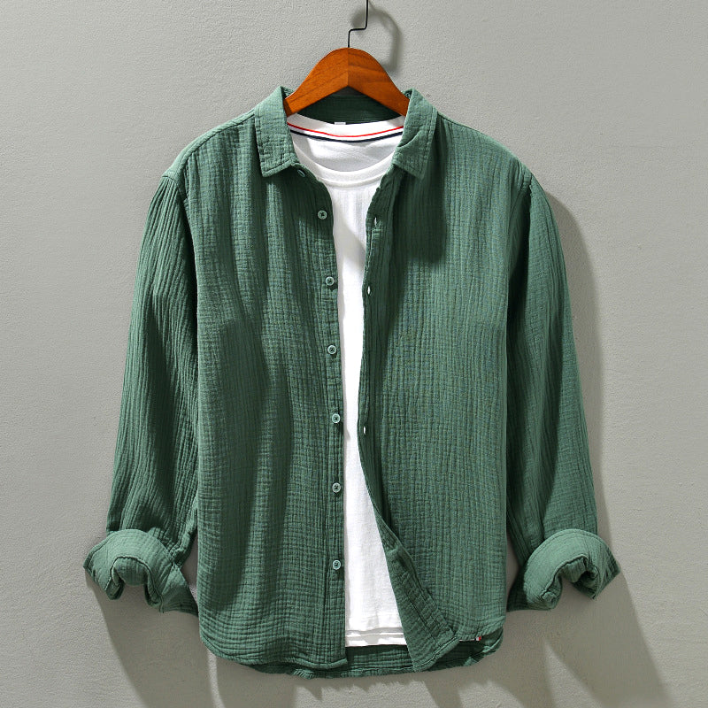 Chemise décontractée en coton pour homme 2