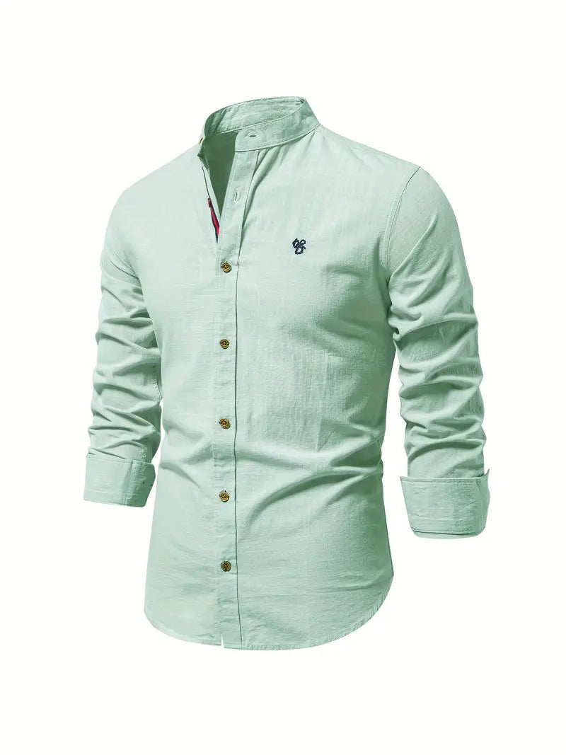 Chemise décontractée en coton pour homme 8