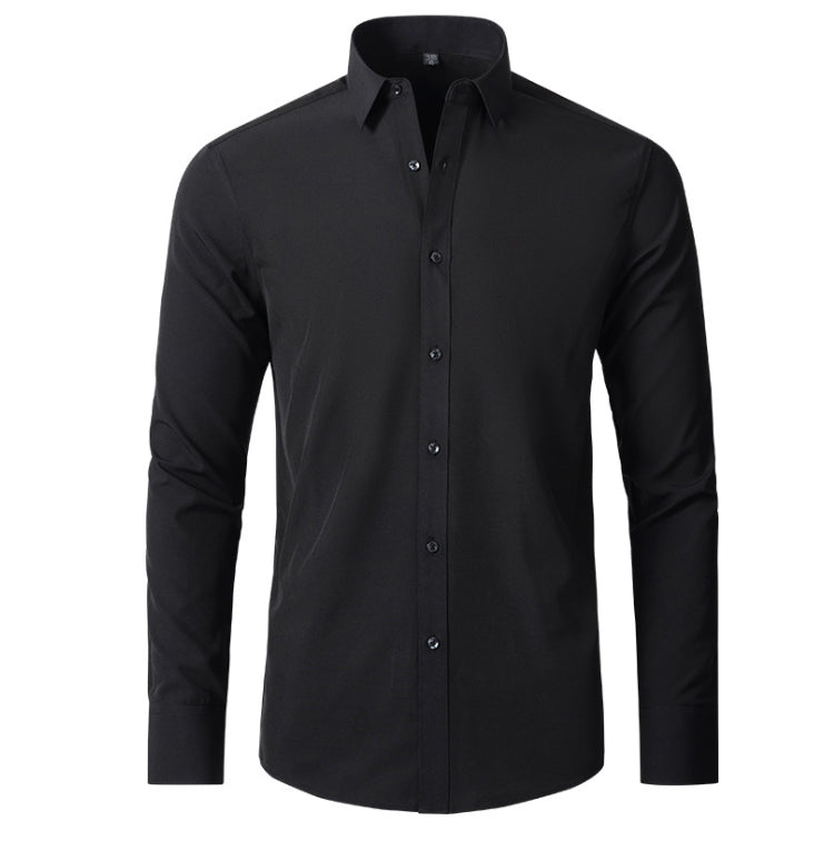 Chemise élastique homme en tissu durable 13