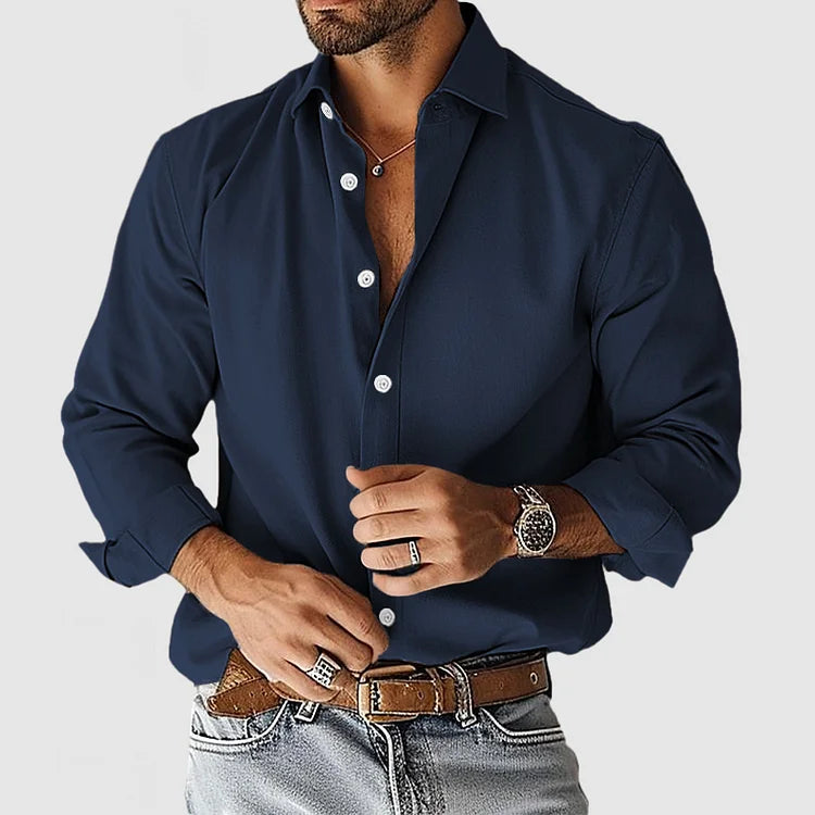 Chemise élégante en coton pour homme 3
