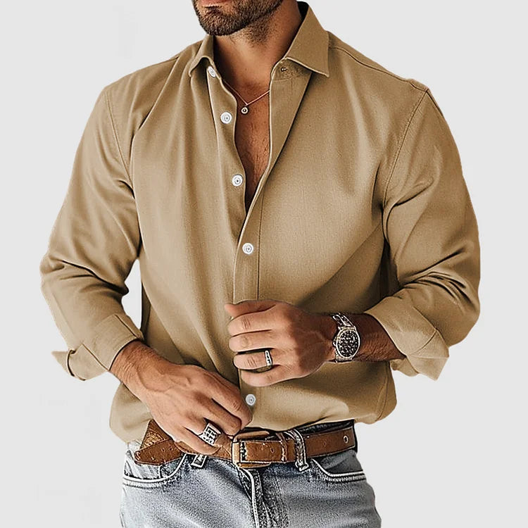 Chemise élégante en coton pour homme 4