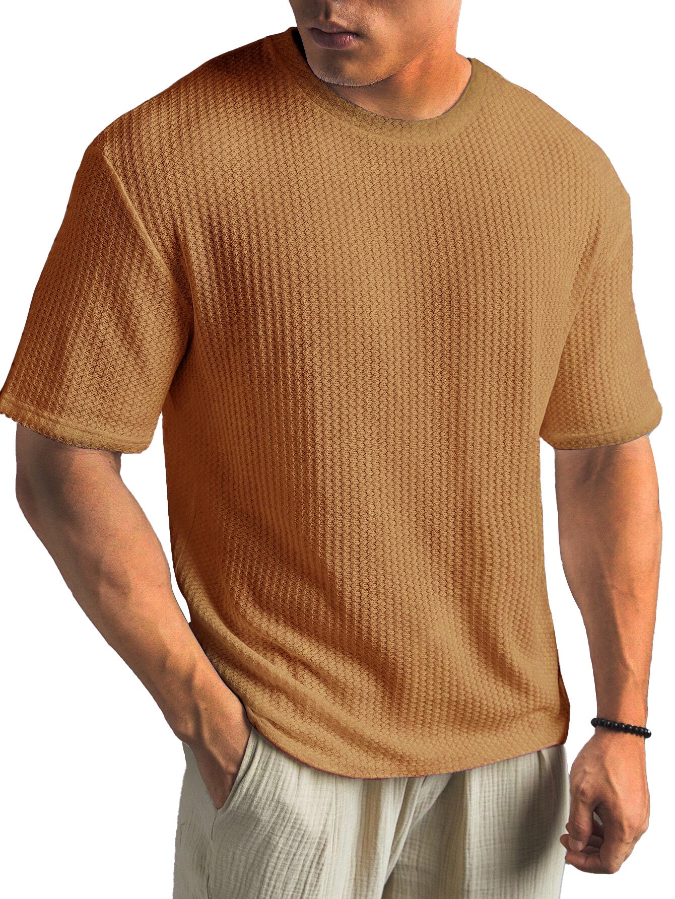Chemise en coton homme basique élégante 4