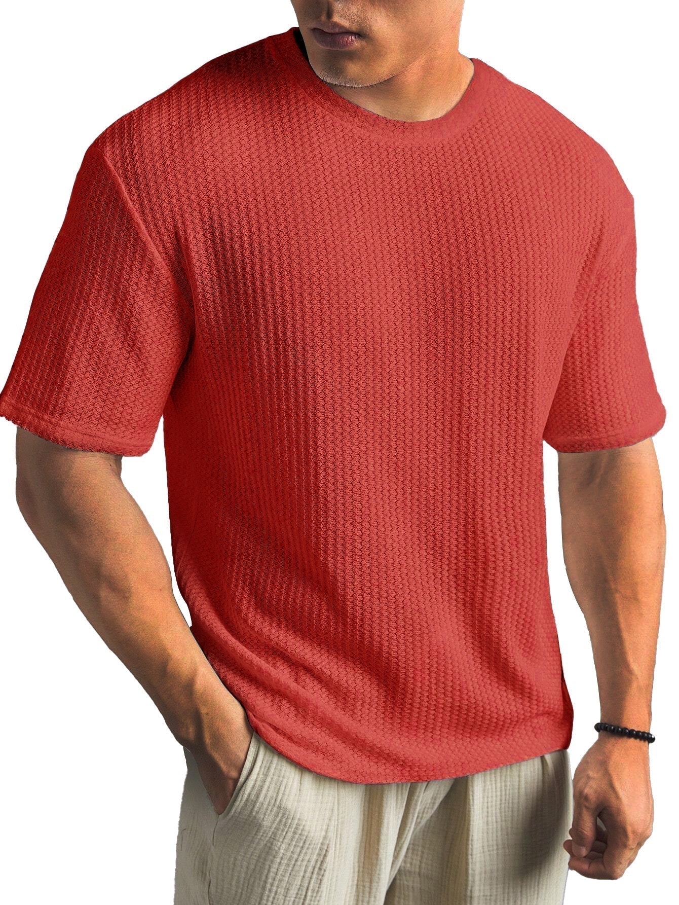 Chemise en coton homme basique élégante 8