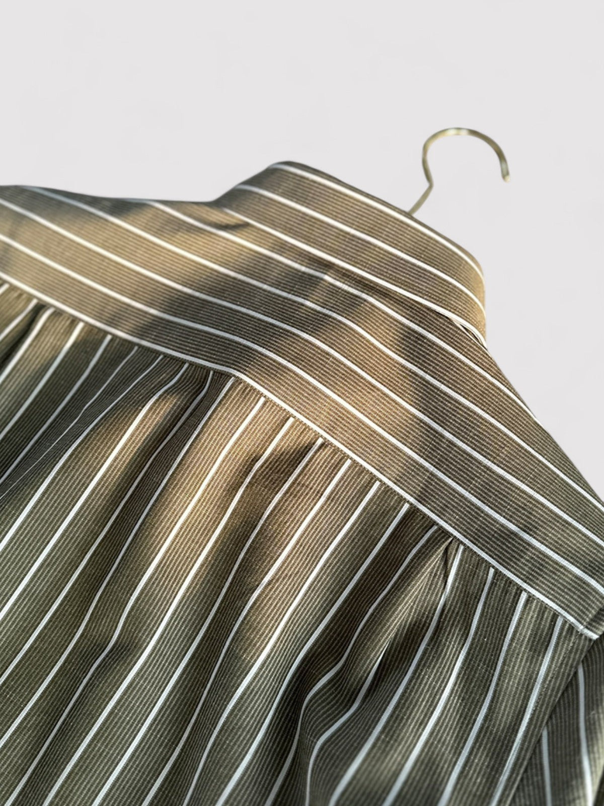 Chemise en coton homme slim à rayures 5
