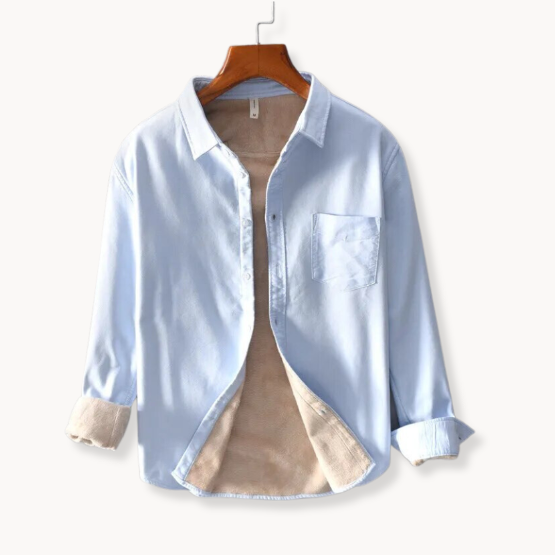 Chemise en flanelle homme élégante avec col classique 5
