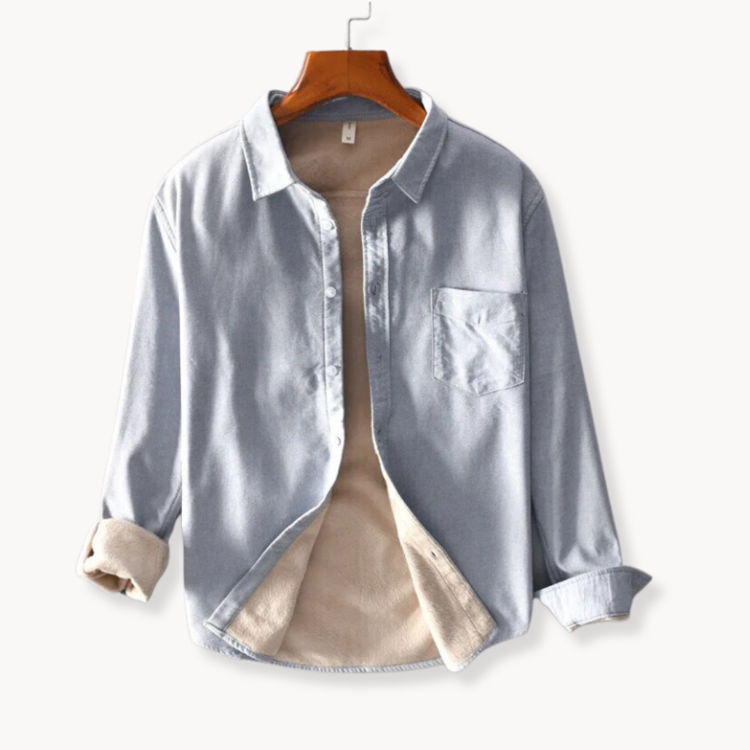 Chemise en flanelle homme élégante avec col classique 6