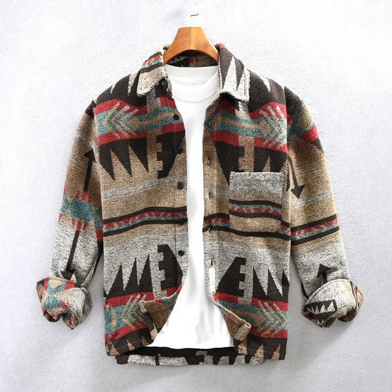 Chemise en flanelle homme oversize élégante et confortable 3
