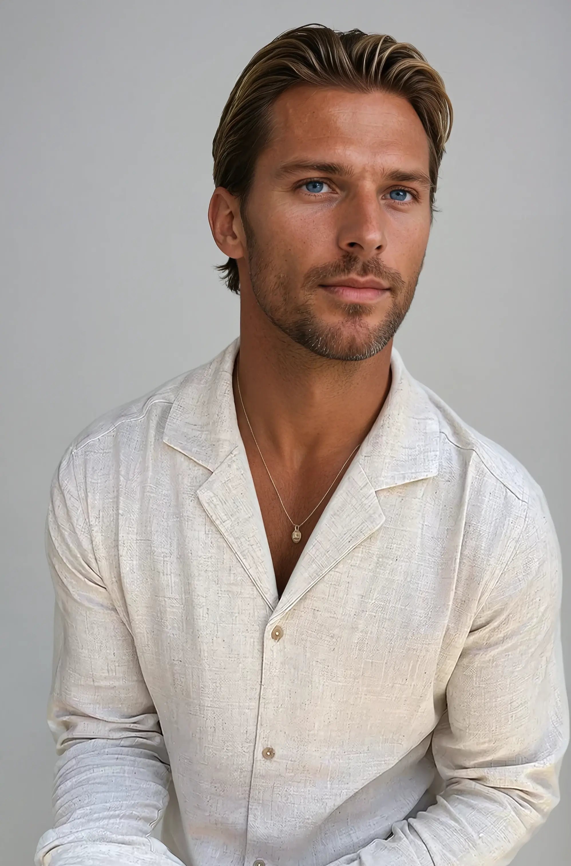 Chemise Lin Élégante 3