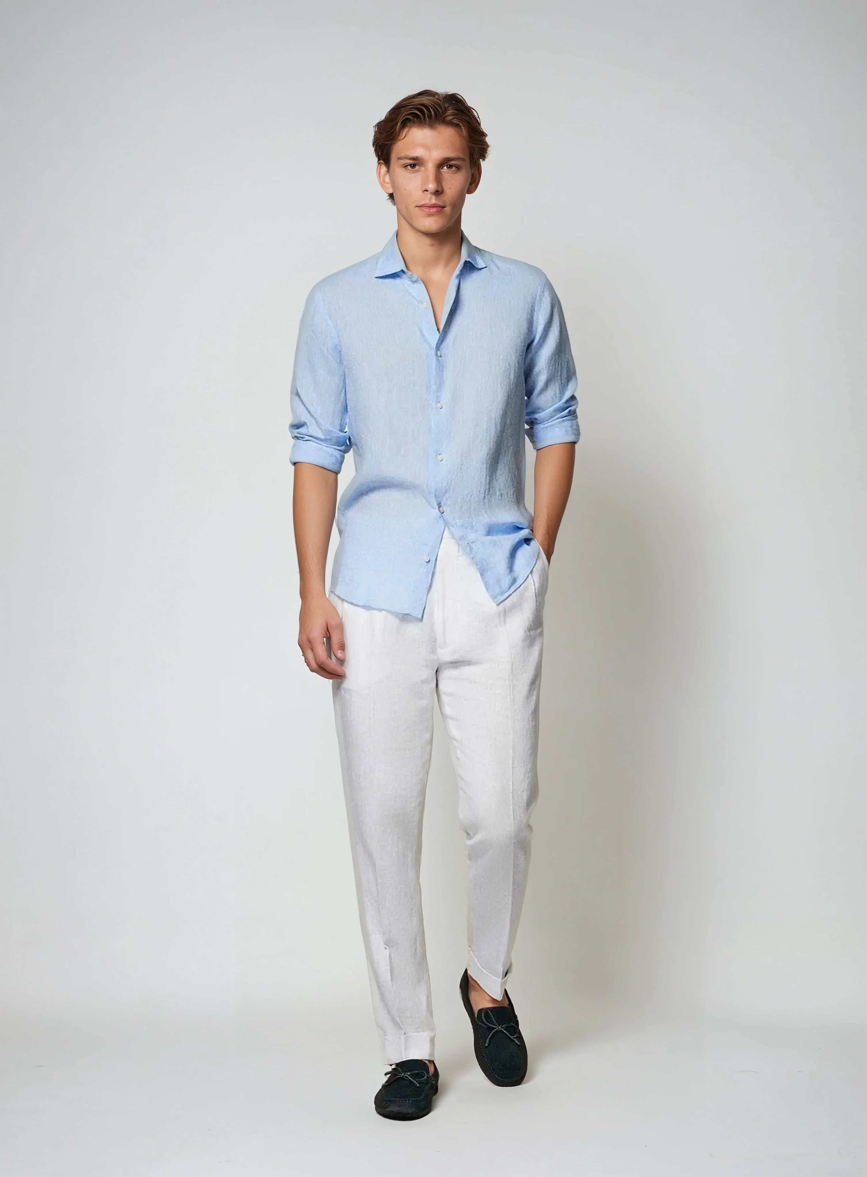 Chemise Lin Élégante 3