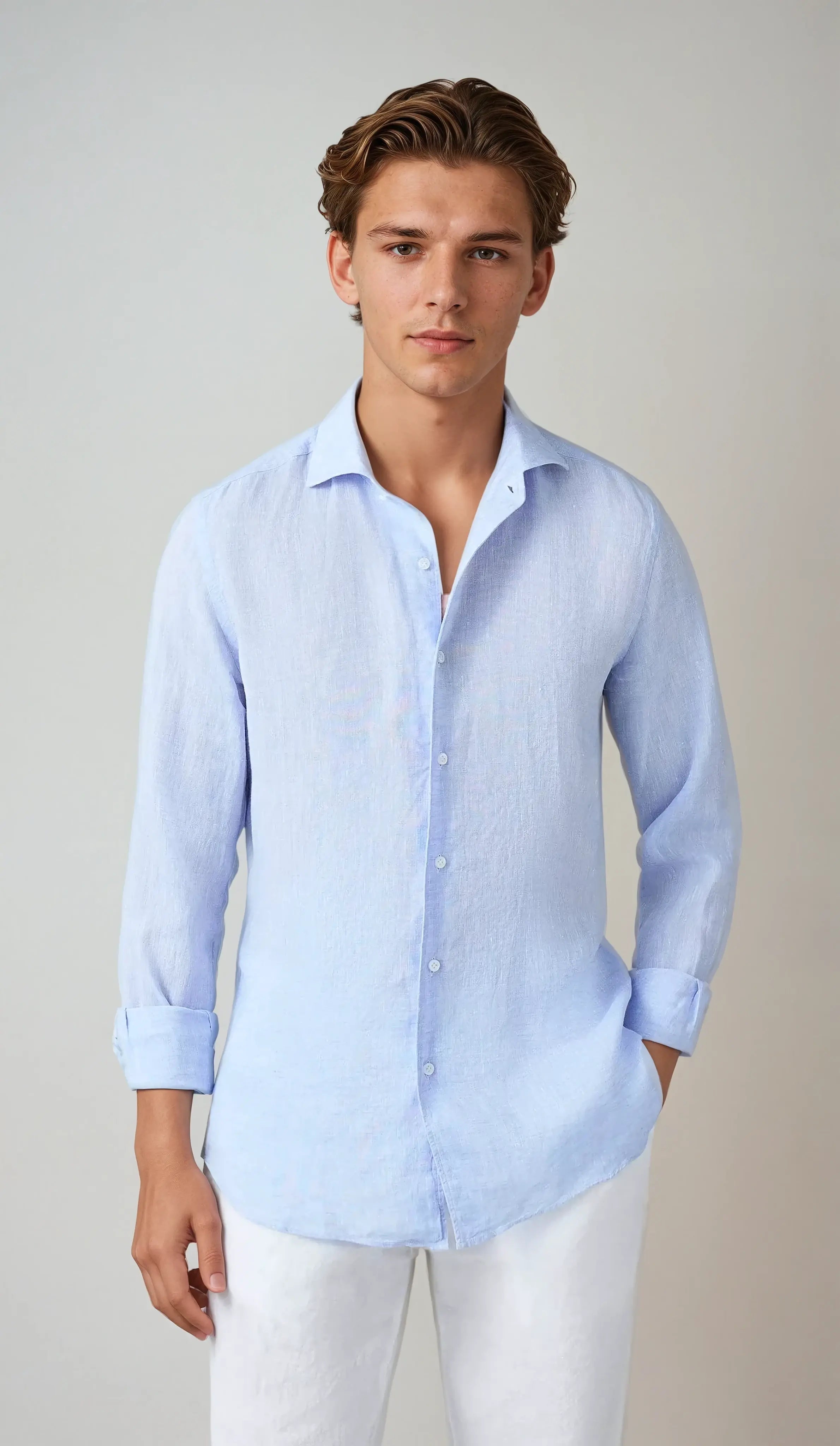 Chemise Lin Élégante 6