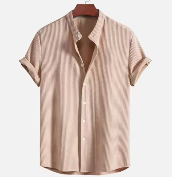 Chemise en lin homme élégante et confortable, coupe classique 2