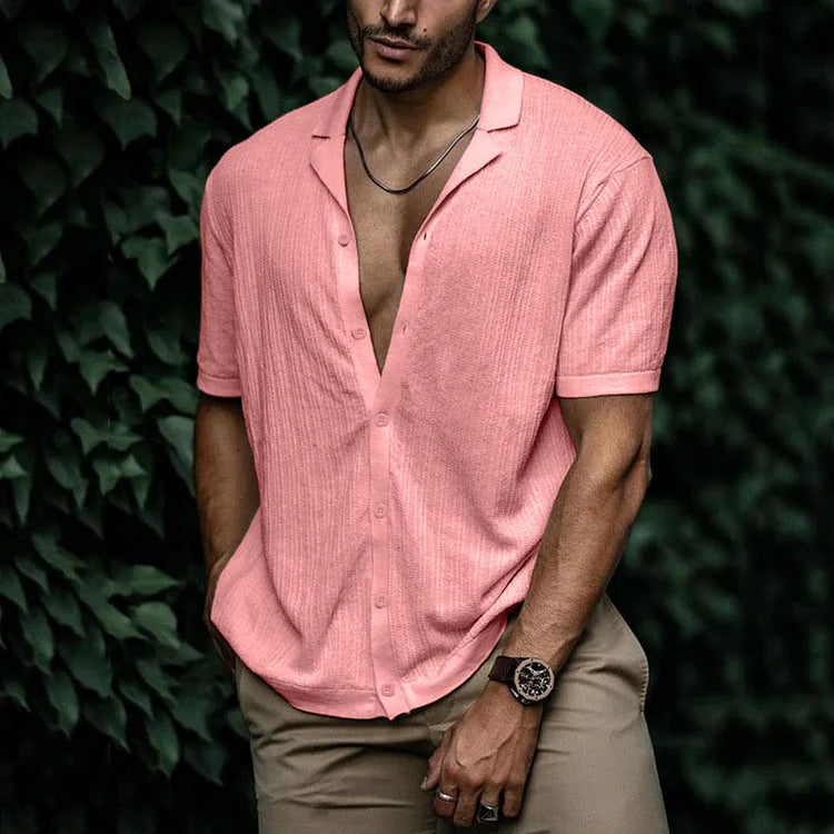Chemise en lin homme estivale avec coupe flatteuse 13