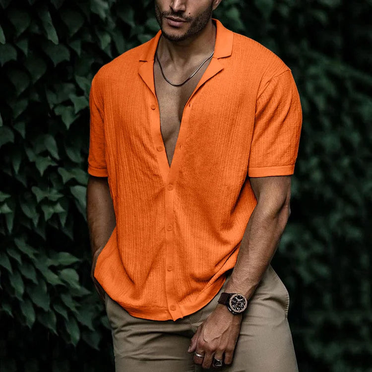 Chemise en lin homme estivale avec coupe flatteuse 5