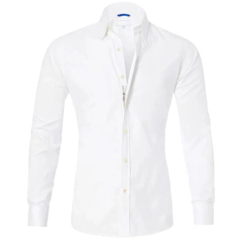 Chemise homme élégante avec fermeture éclair anti-rides 6