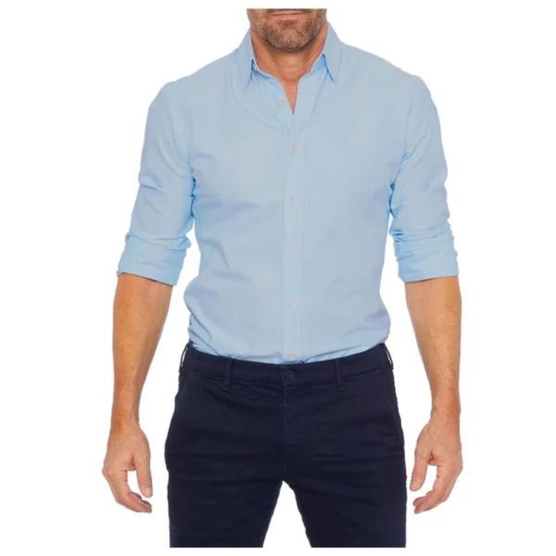Chemise homme élégante avec fermeture éclair anti-rides 7