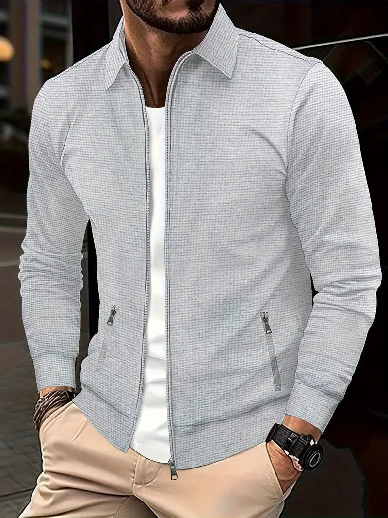 Chemise oversize homme avec zip moderne 5