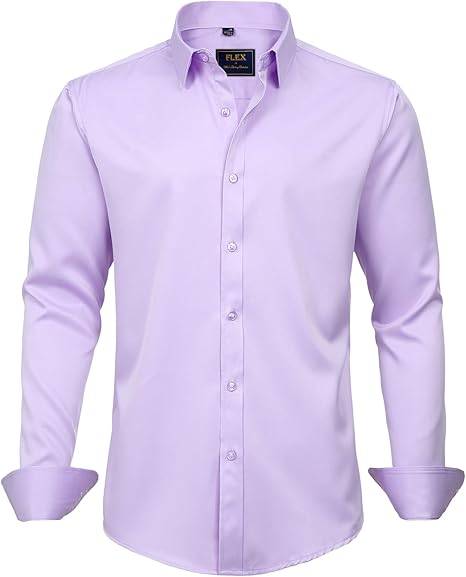 Chemise stretch homme élégante avec col classique 12