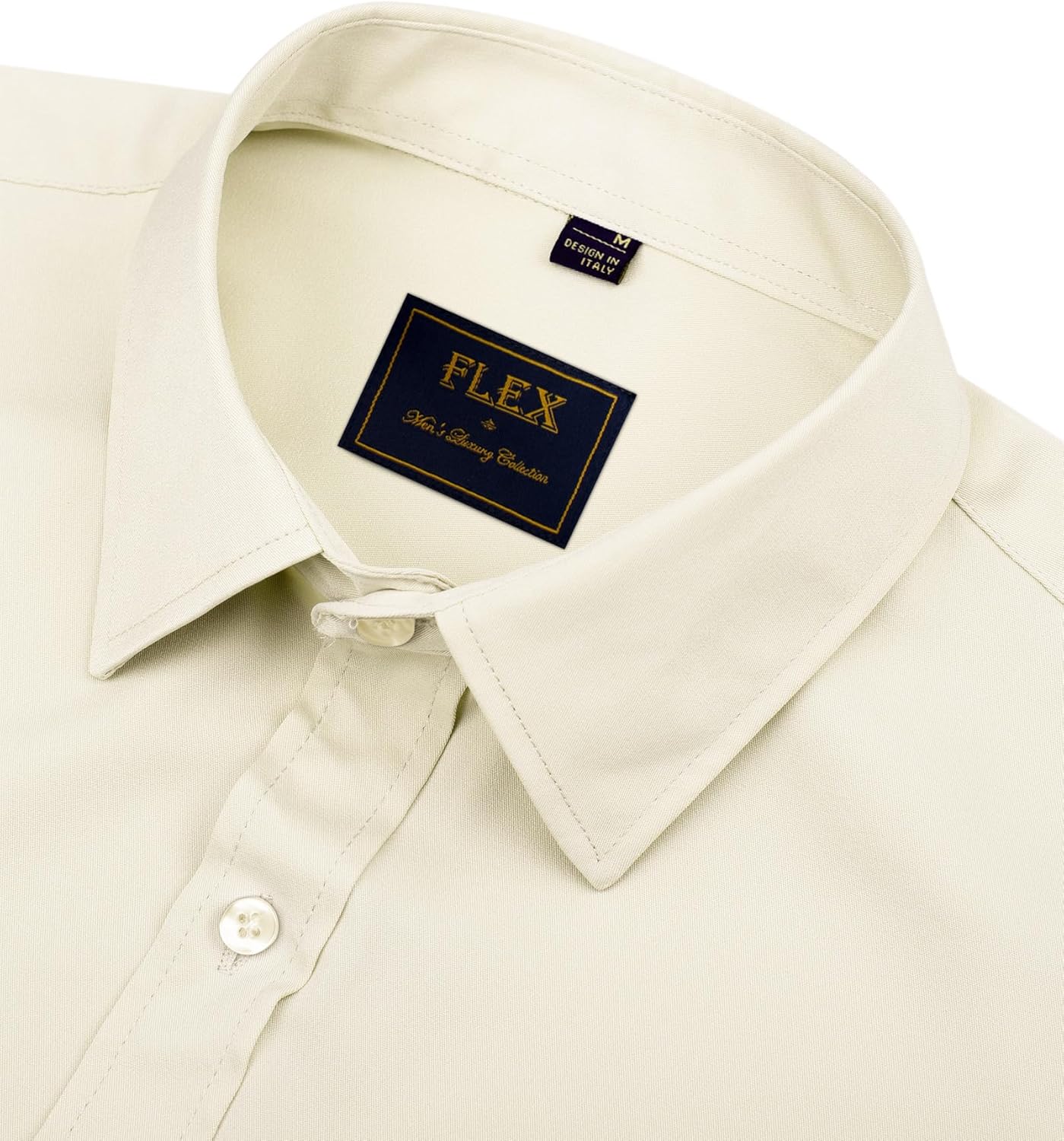 Chemise stretch homme élégante avec col classique 3