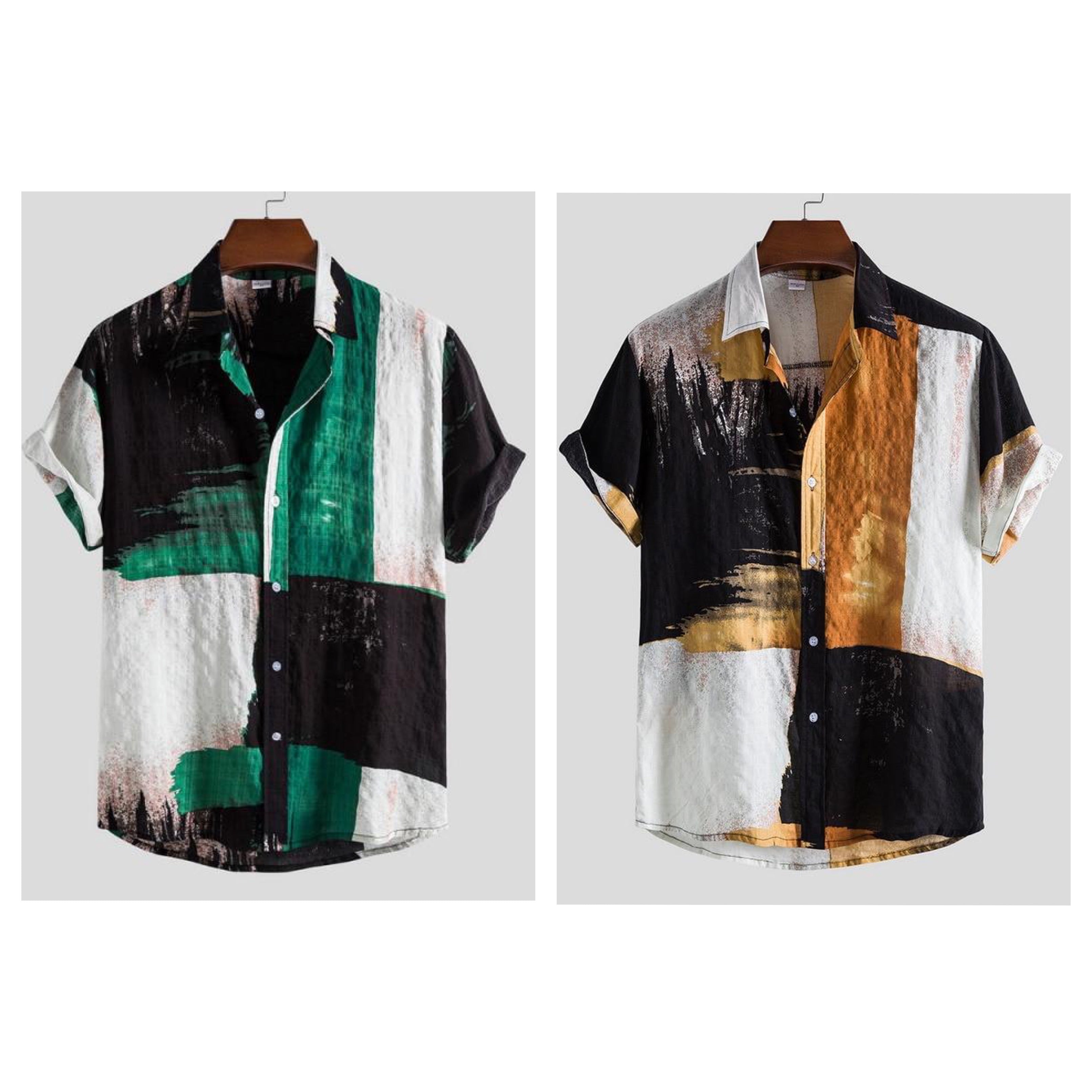 Chemise vintage en coton pour homme élégante et confortable 7