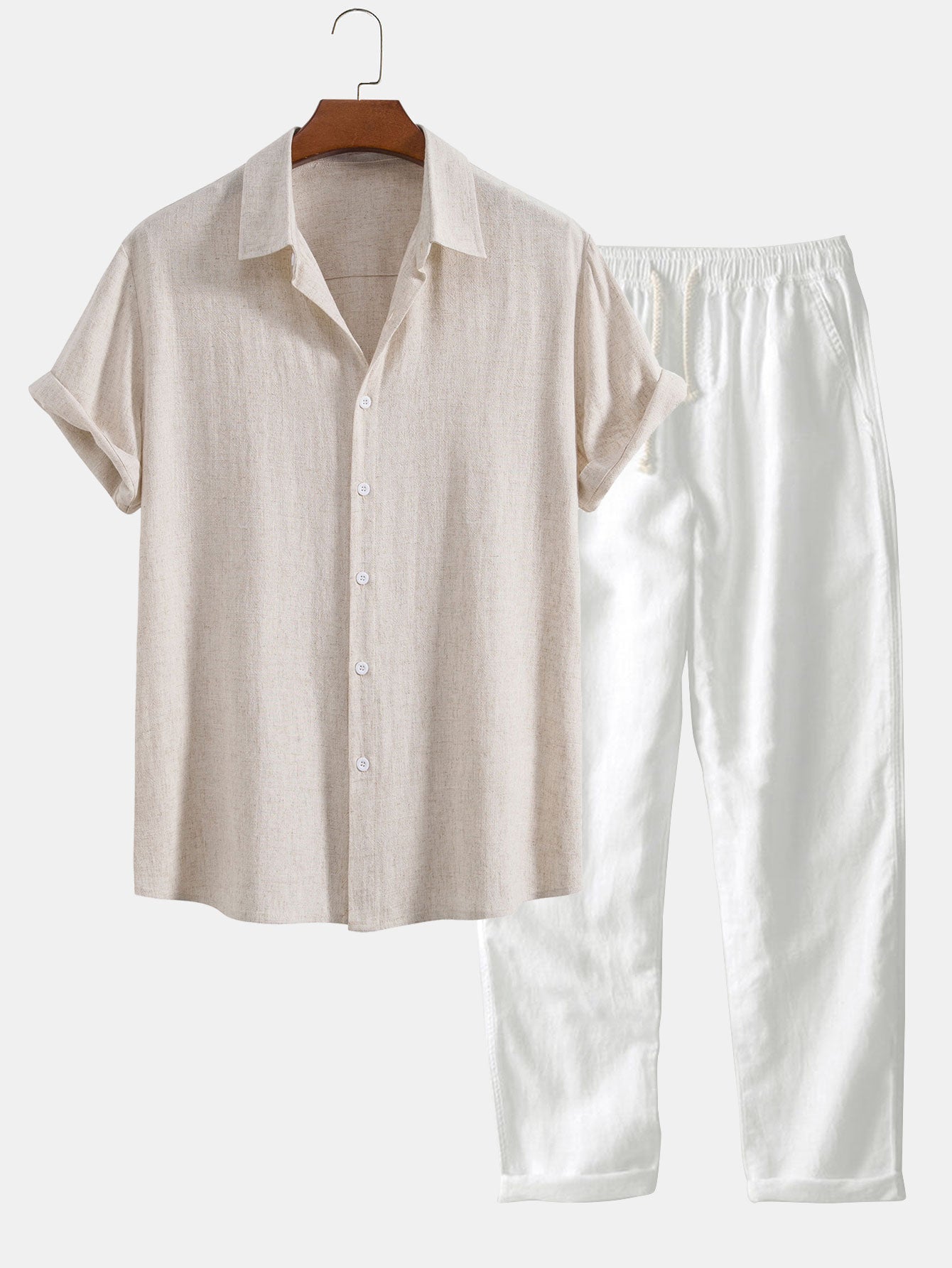 Ensemble en lin homme élégant pour l'été 4