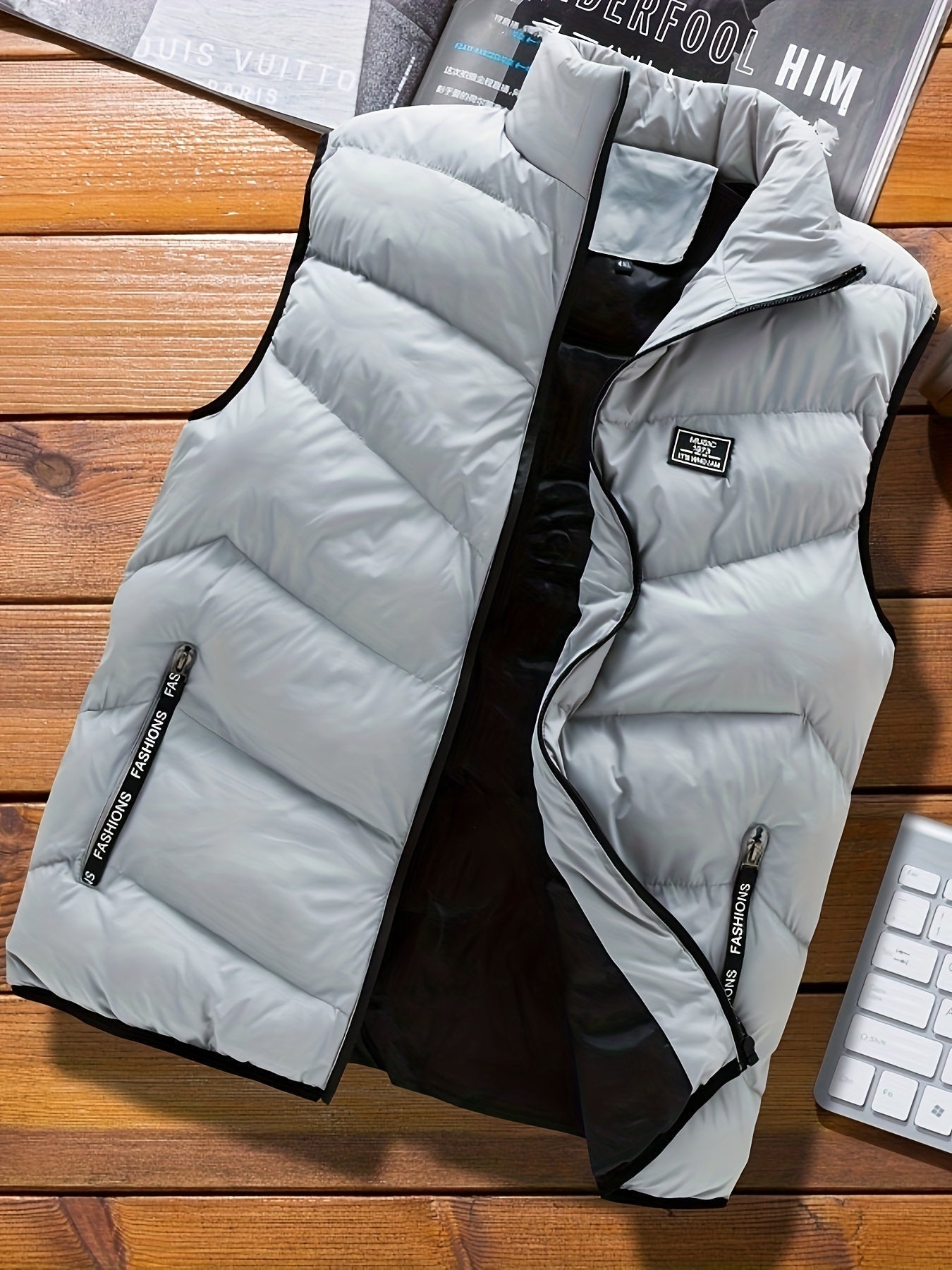 Gilet sans manche homme léger en duvet pour un style moderne 2