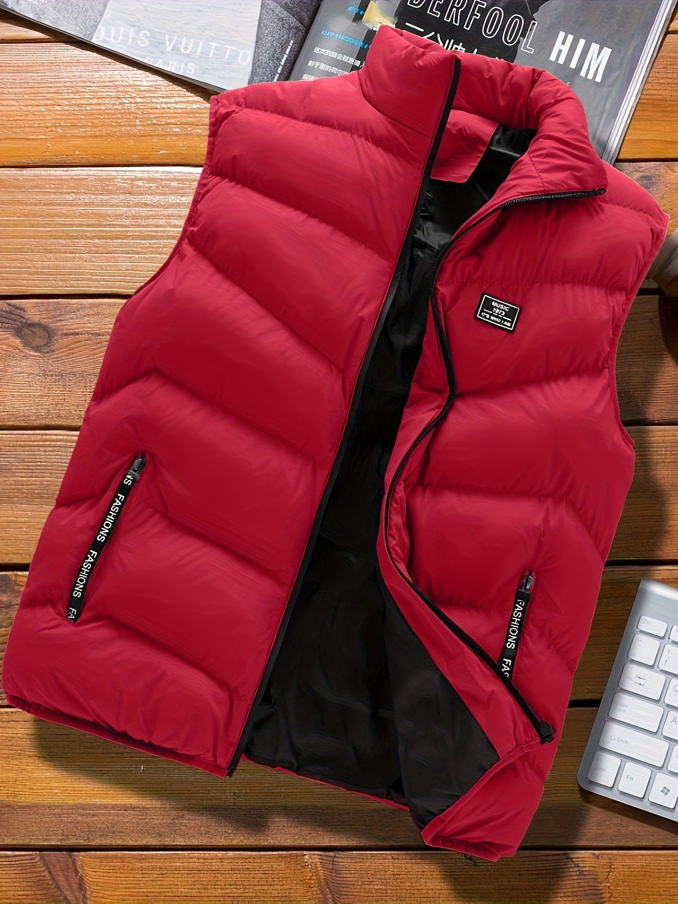 Gilet sans manche homme léger en duvet pour un style moderne 3
