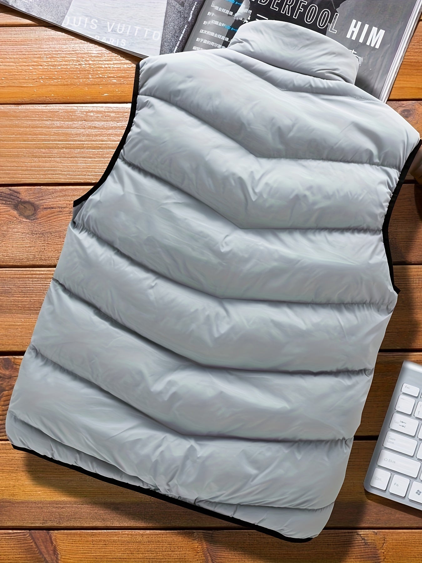Gilet sans manche homme léger en duvet pour un style moderne 6