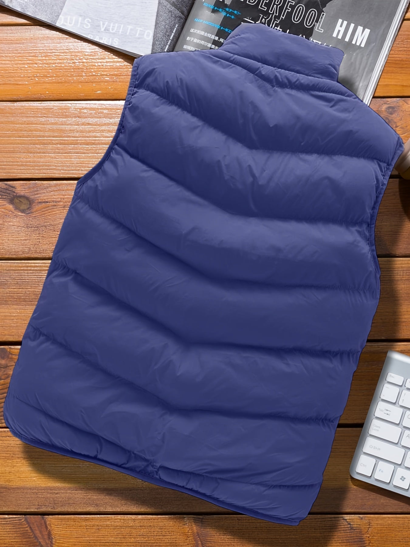 Gilet sans manche homme léger en duvet pour un style moderne 8