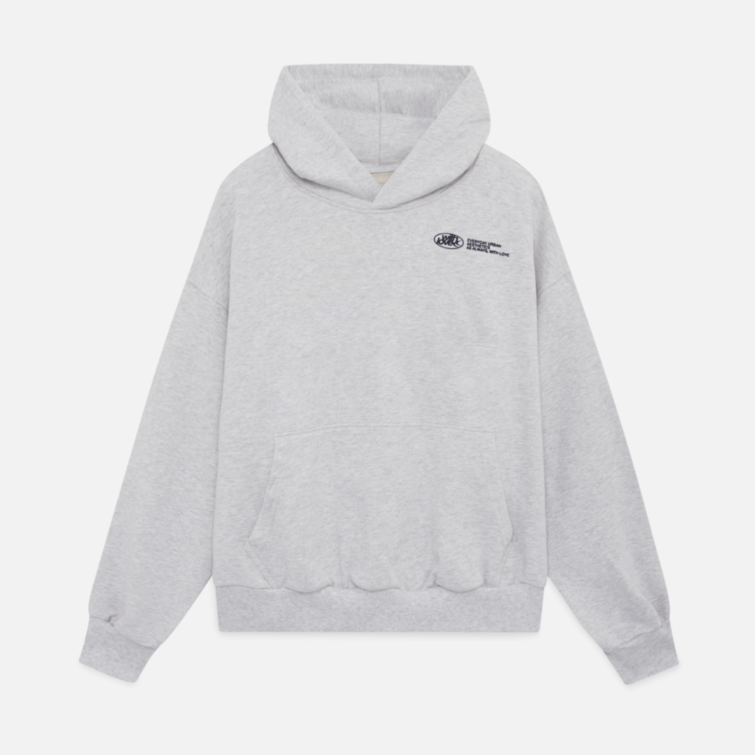 Hoodie classique unisexe en coton avec design minimaliste 4