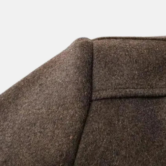Manteau hiver homme en laine ajusté et pratique 5