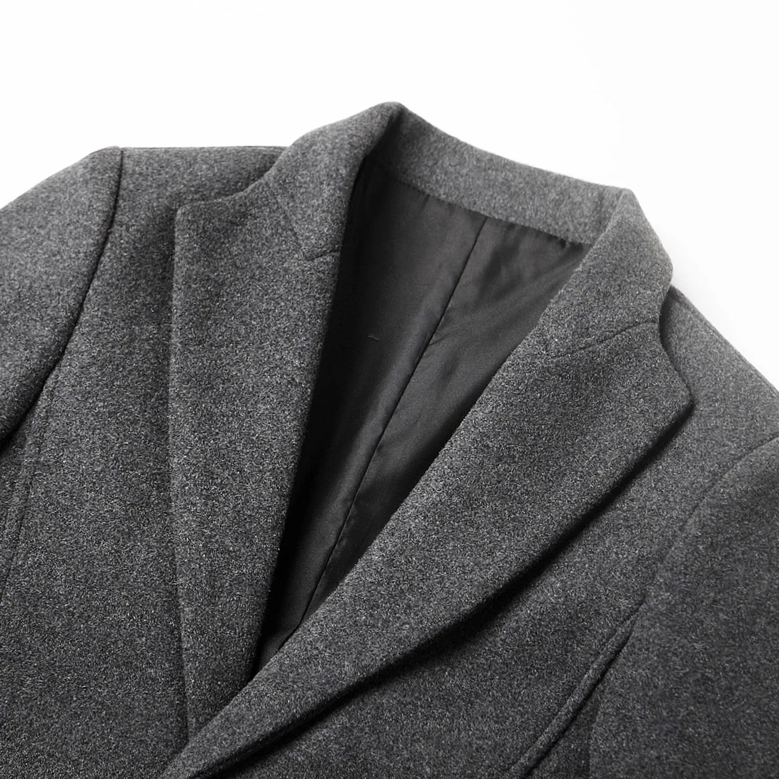 Manteau homme en laine classique pour hiver élégant 5