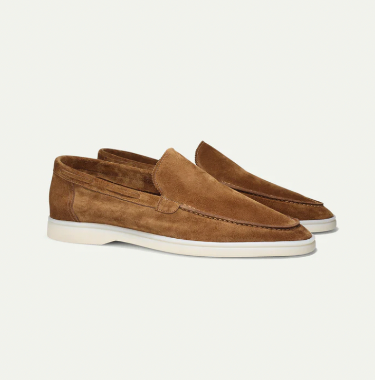 Mocassins en daim pour homme élégants et confortables 3