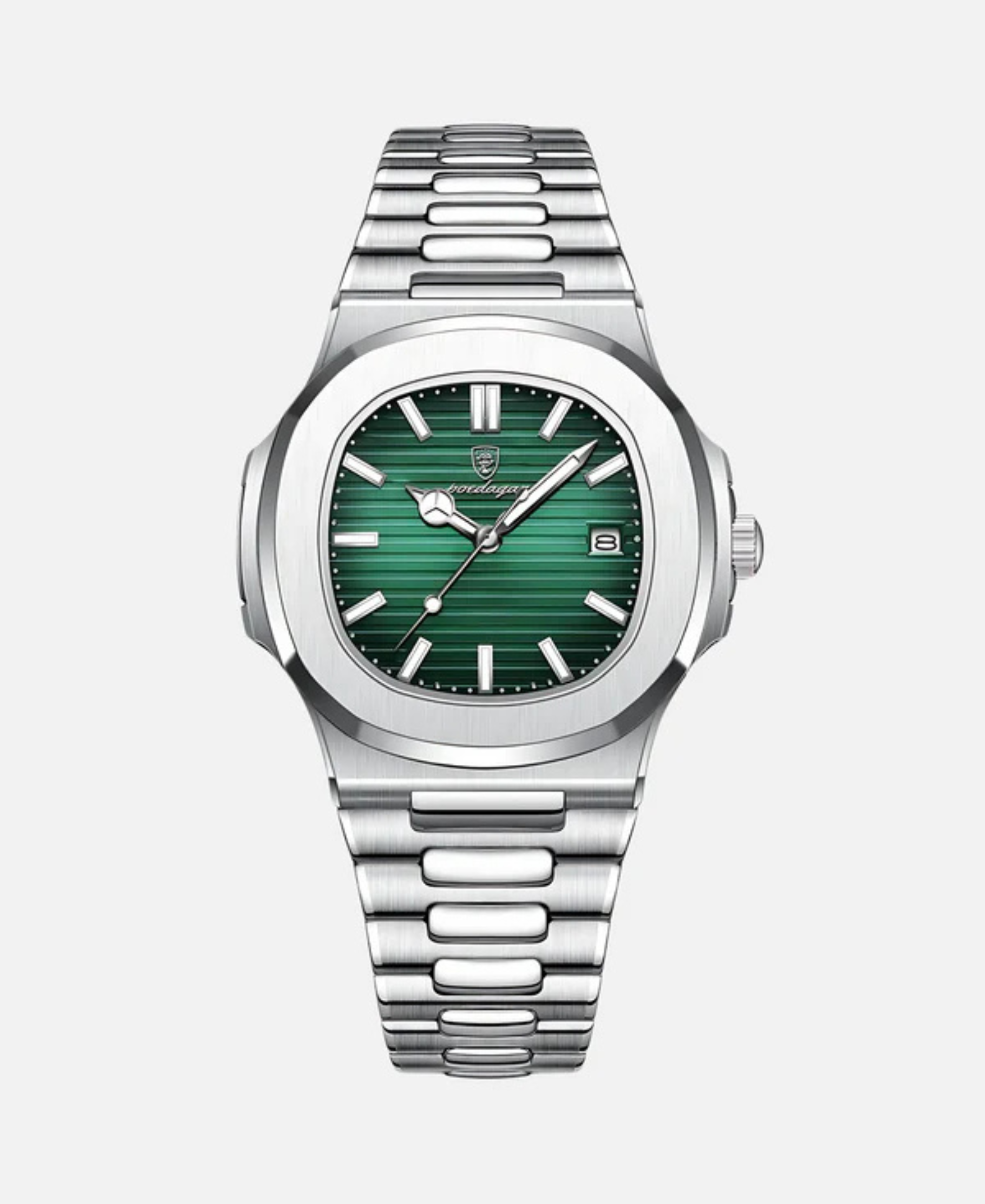 Montre homme en acier inoxydable avec verre saphir 10 ATM 6