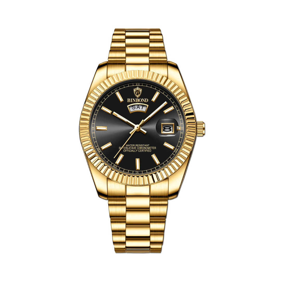 Montre homme luxe en acier inoxydable avec design sophistiqué 5