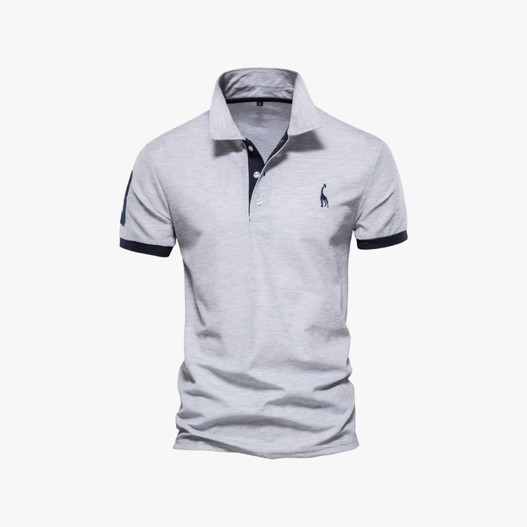 Polo à manches courtes homme en coton slim-fit 5