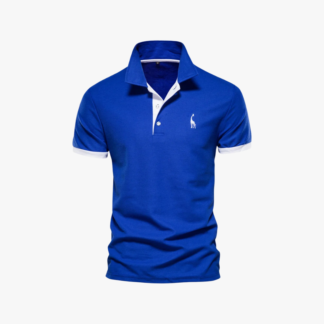 Polo à manches courtes homme en coton slim-fit 8