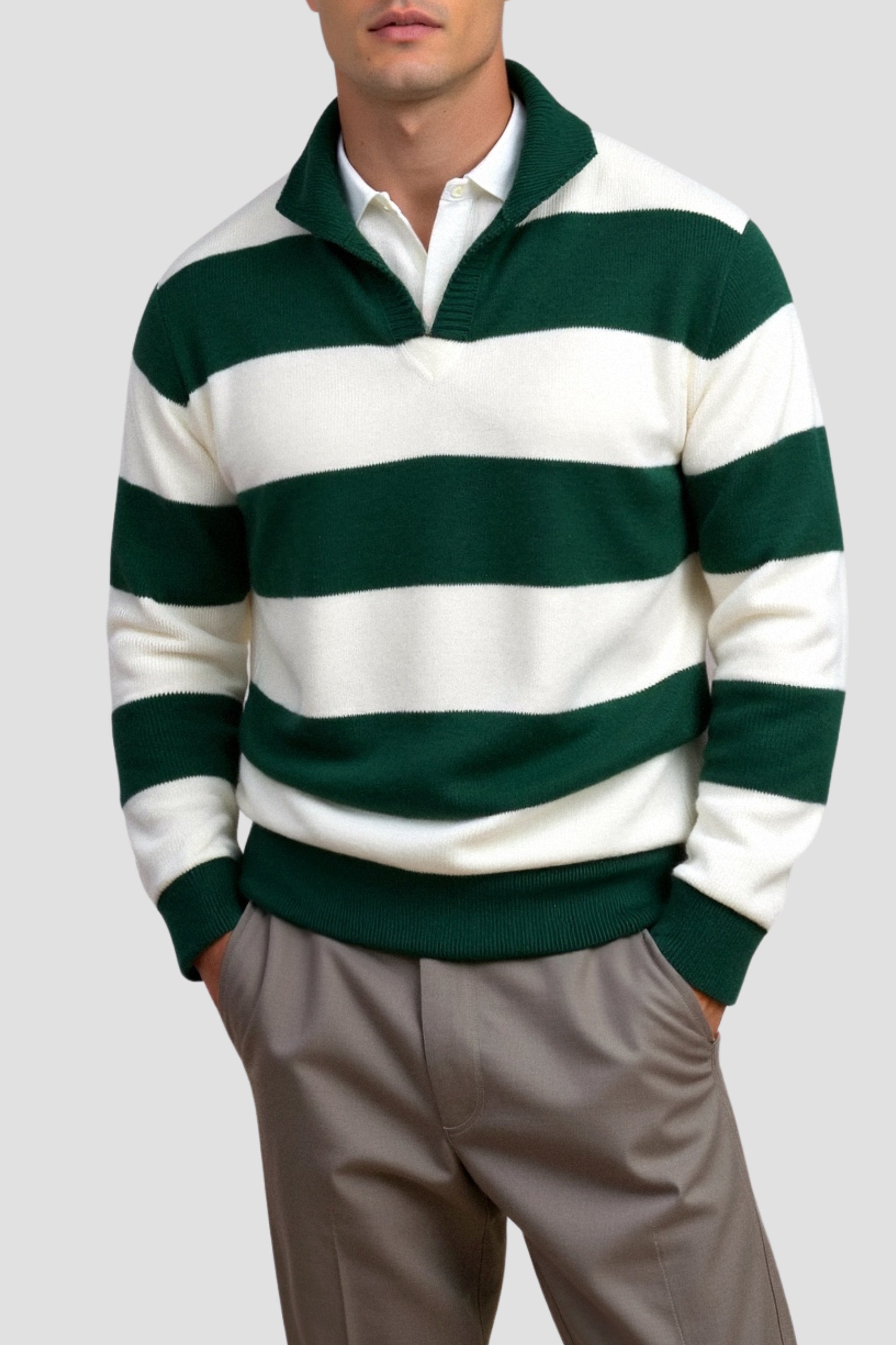 Polo Rayé Élégant 3