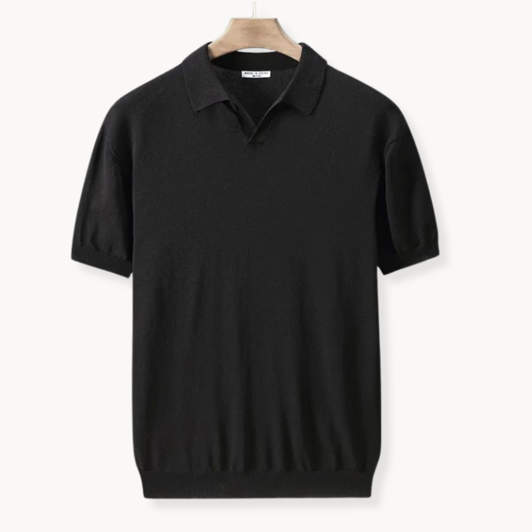 Polo décontracté en tissu doux pour femme sans boutons 6