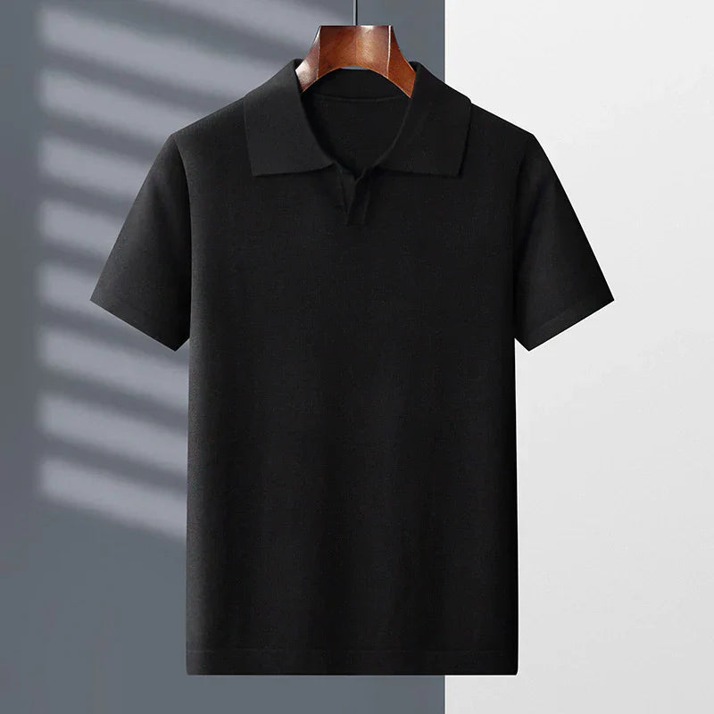 Polo en coton classique pour homme avec col moderne 5