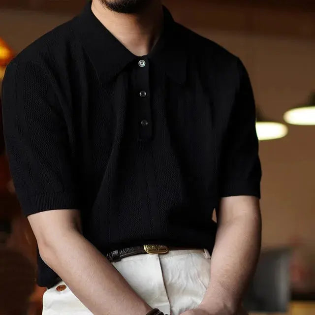 Polo en coton homme classique idéal pour l'été 7