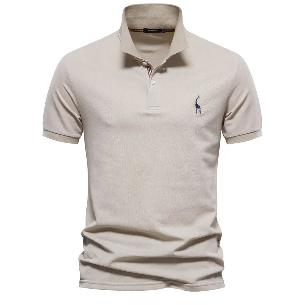 Polo en coton homme coupe ajustée moderne et confortable 6