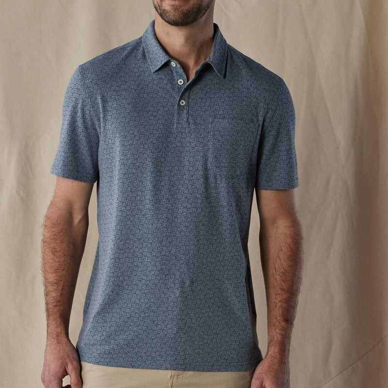 Polo homme à manches courtes avec poche poitrine 3