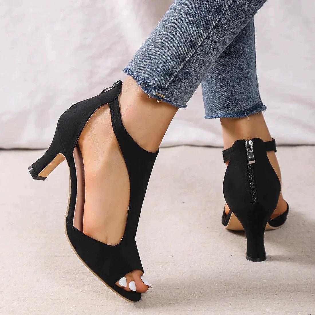 Sandales orthopédiques femme en cuir synthétique avec soutien 2