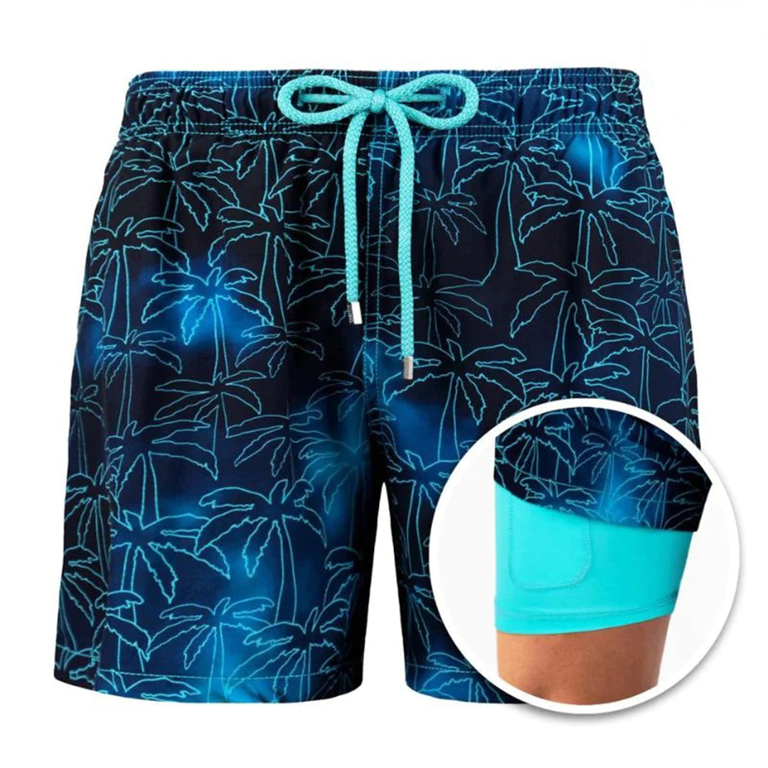 Shorts décontractés en coton pour homme avec doublure intérieure 4