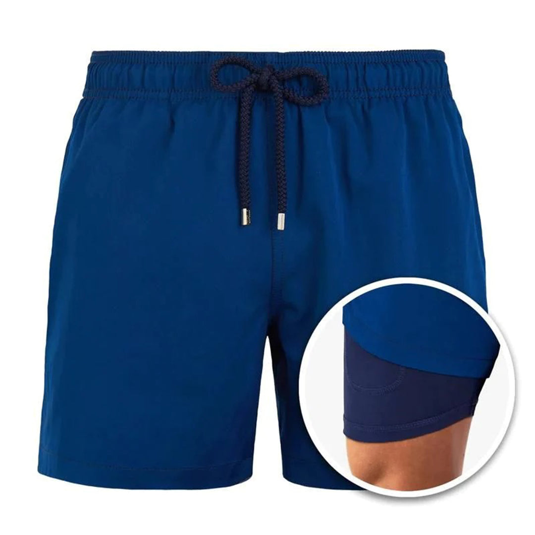 Shorts décontractés en coton pour homme avec doublure intérieure 6