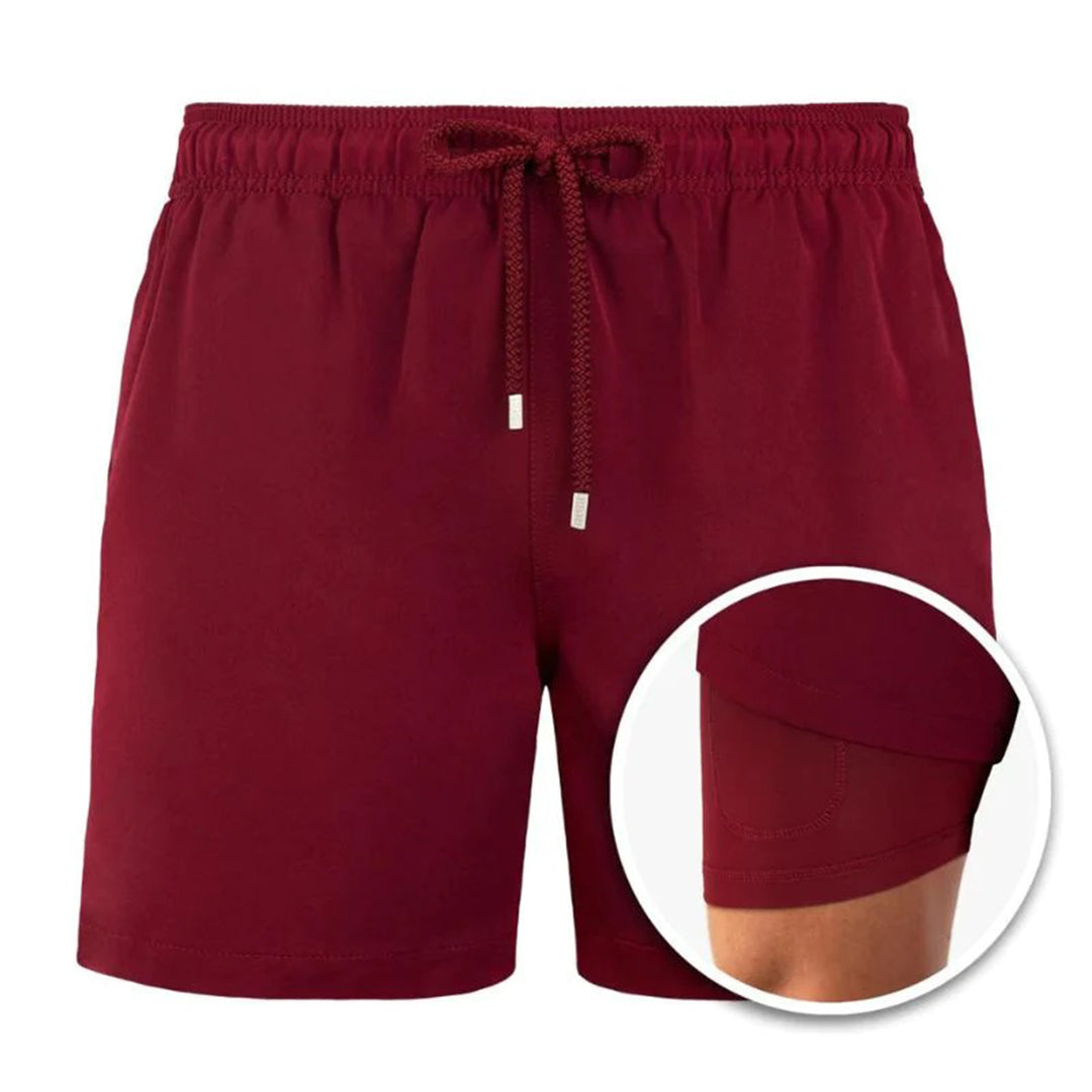 Shorts décontractés en coton pour homme avec doublure intérieure 8
